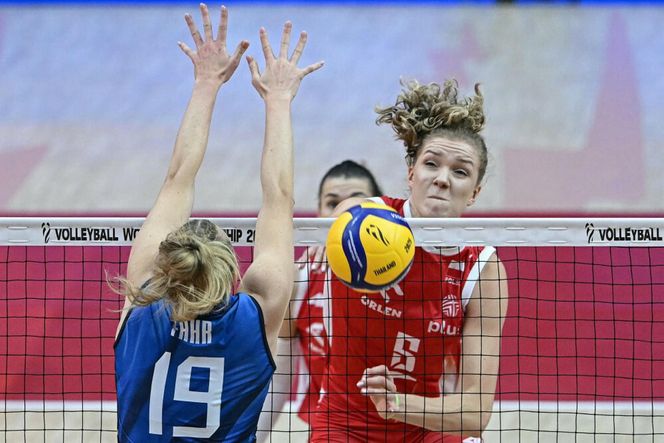 Agnieszka Korneluk - mecz Polska - Włochy