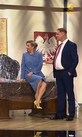 Tak w Polsacie pokazali prezydenta i pierwszą damę