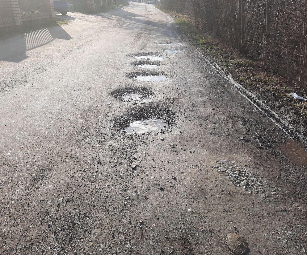 Ulica Laskówiecka do remontu