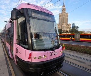Chopinowski tramwaj i pociąg metra w Warszawie