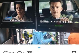 M jak miłość na planie. Jakub Karski (Krzysztof Kwiatkowski), Martyna (Magdalena Turczeniewicz)