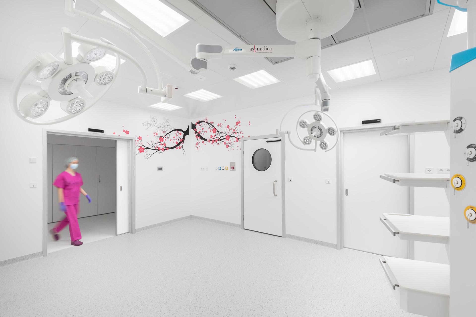 Przebudowa oddziału położniczego w Łodzi 