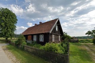   Wieś Krutyń. To miejsce wygląda jak z bajki
