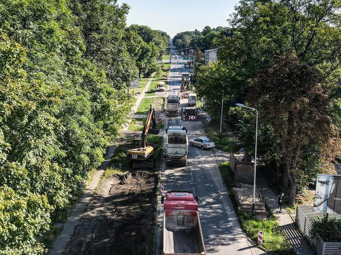 Remont linii tramwajowej z Łodzi do Konstantynowa