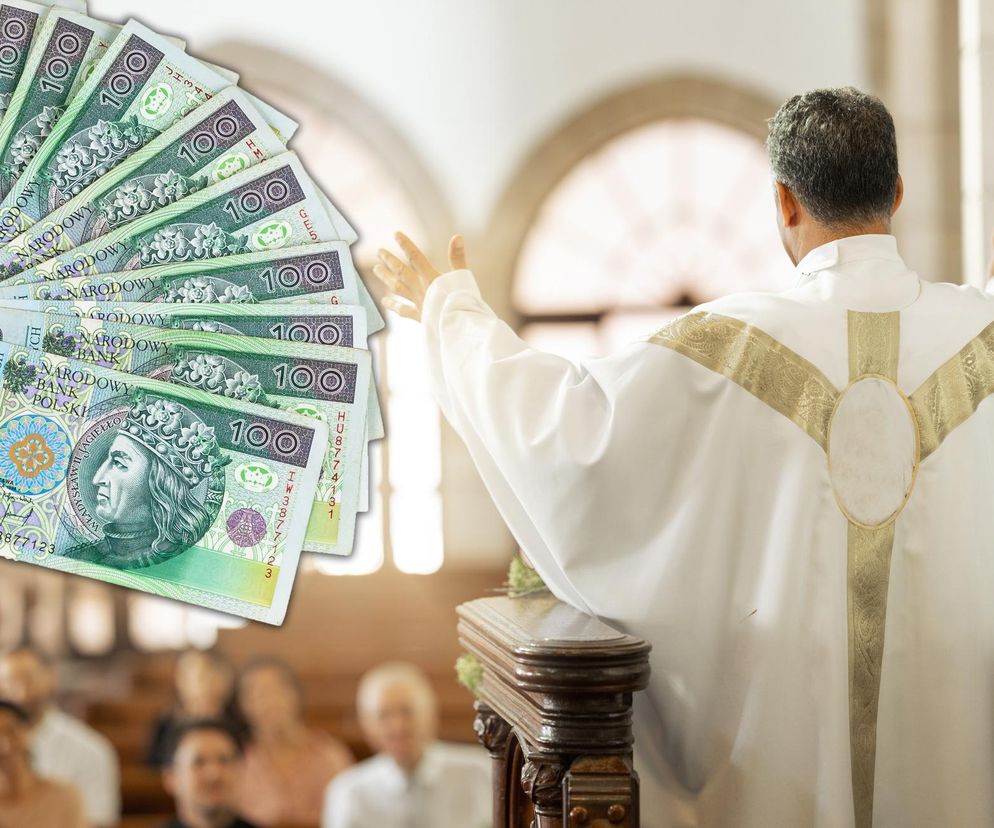 8 tys. zł bez podatku! Tyle zarabia Twój proboszcz dzięki opłatom za śluby i pogrzeby