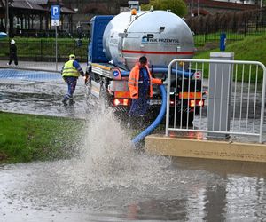 Potężne burze nad Podkarpaciem. Grad, wicher i potoki deszczu, jak w środku lata!