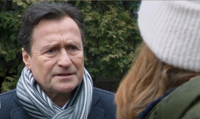 Na Wspólnej odc. 3442. Rafał Cielecki (Jacek Kawalec), Eliza (Katarzyna Chorzępa)