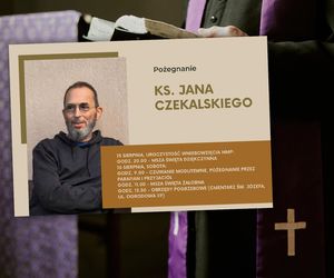 Nie żyje ksiądz proboszcz Jan Czekalski. Miał 49 lat. Właśnie pękło mi serce