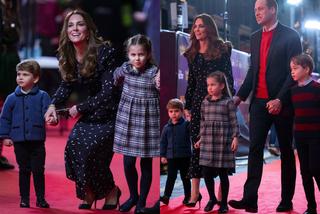 Kate Middleton i książę William z dziećmi na świątecznym przedstawieniu. Jak one wyrosły!