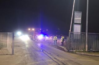 Strażacy walczyli z ogniem na składowisku odpadów w Bełżycach