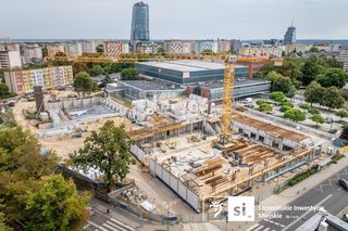 Jeszcze niedawno była tu dziura w ziemi. Nowy SDS rośnie z dnia na dzień