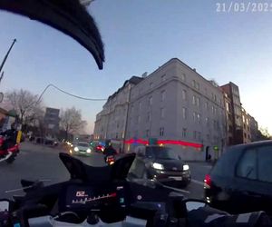 Szalony pościg ulicami Krakowa