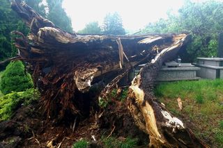 Burze na Podkarpaciu