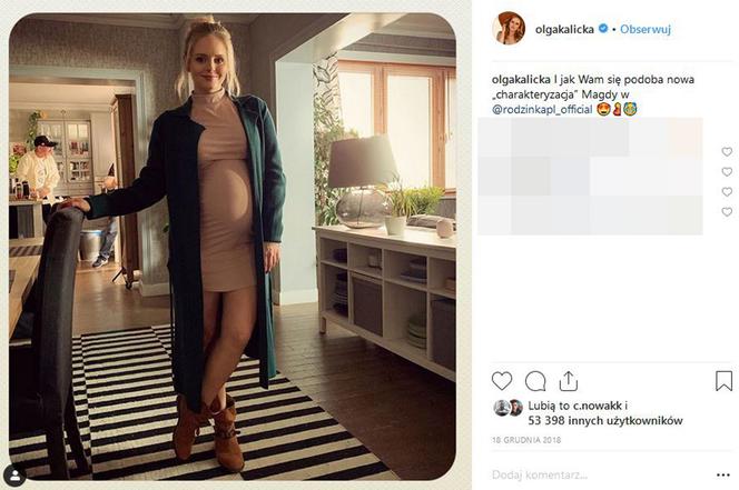 Olga Kalicka boi się o swoje dziecko