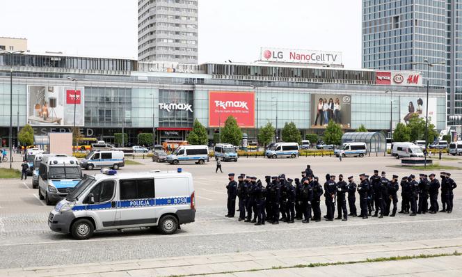 Protest przedsiębiorców w Warszawie