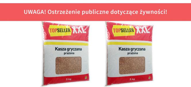 Kasza gryczana prażona wycofana ze sprzedąży! Sprawdź czy nie masz jej w domu!
