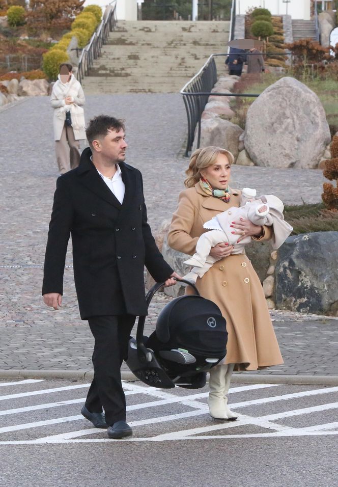 Danuta Martyniuk z ukochanym wnukiem Florianem