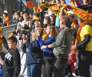 Korona Kielce - Lech Poznań. Zdjęcia kibiców na Exbud Arenie