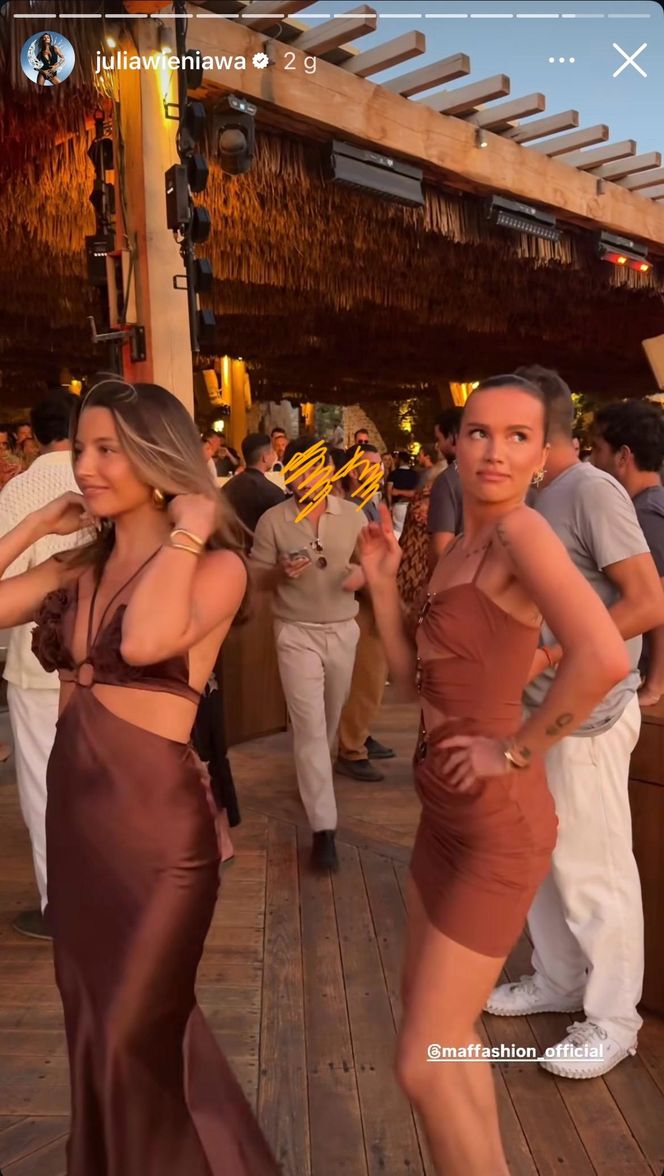 Julia Wieniawa i Maffashion na Mykonos w Grecji