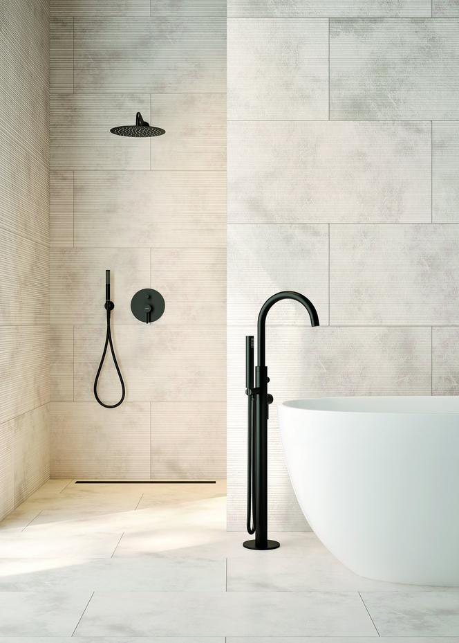Prysznic z pomysłem - minimalizm z akcentem
