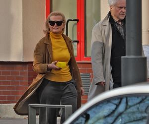 Barbara Bursztynowicz na spacerze