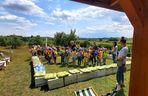 Czereśnie na farmie Jabusko w Świętokrzyskiem