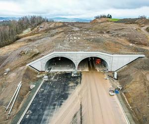 Budowa S3 Bolków - Kamienna Góra. Luty 2024