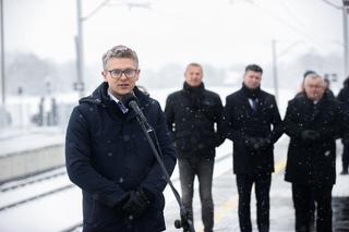 Minister Andrzej Adamczyk otworzył przystanek kolejowy w Zatorze