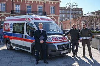 Częstochowa przekazała karetkę na Ukrainę. Z pełnym wyposażeniem