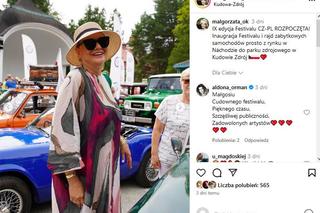 Tak Małgorzata Ostrowska-Królikowska uczciła pamięć Pawła.