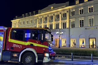 Pożar restauracji na placu Bankowym