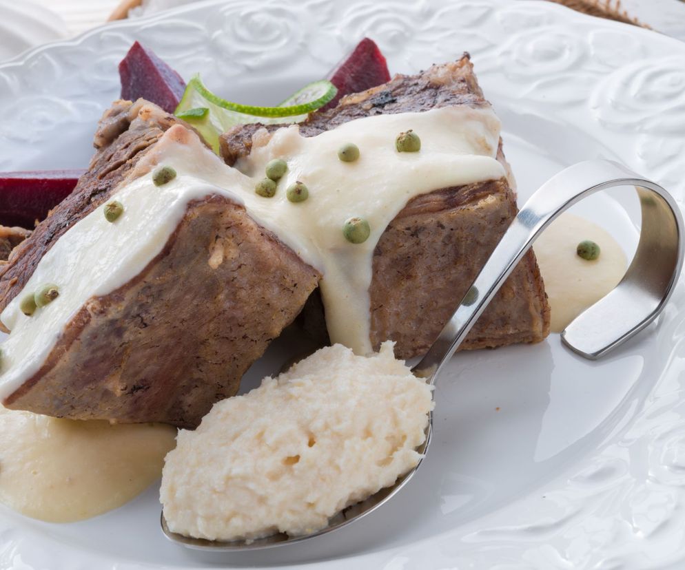 Sos chrzanowy na ciepło