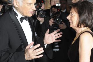 Maria Kaczyńska i Jerzy Buzek