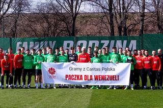 Śląsk Wrocław wsparł akcję Caritas Polska 