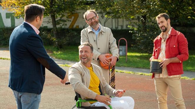 Barwy szczęścia odc. 2794: Sebastian (Marek Krupski), Marek (Marcin Perchuć), Marcin Kodur (Oskar Stoczyński), Damian (Michał Lesień-Głowacki)