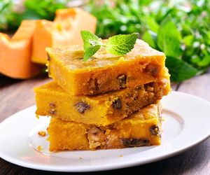 Zamiast ciasta dyniowego robię te wyśmienite batoniki. Pyszne, zdrowe i bez pieczenia 