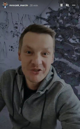 Marcin Mroczek doleci do rodziny