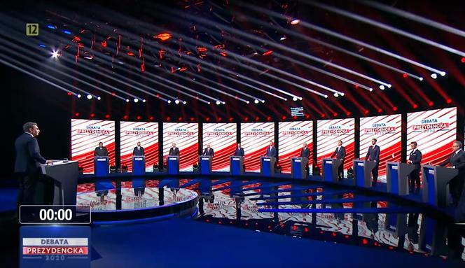 Debata prezydencka w TVP