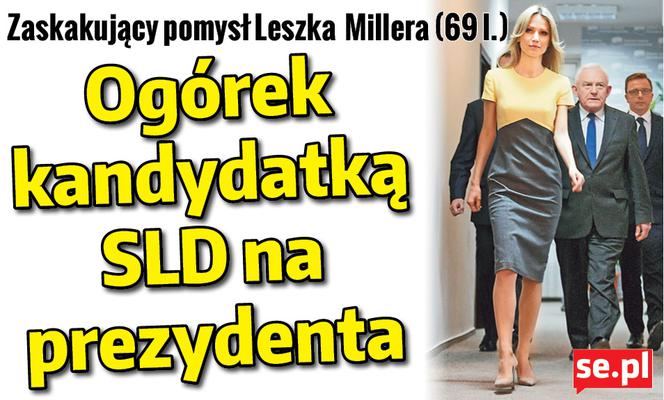 Ogórek kandydatką SLD na prezydenta