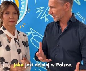 Kinga Rusin i Piotr Kraśko