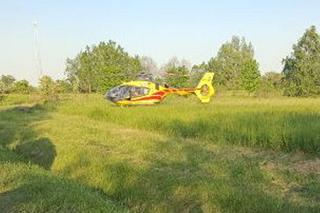 Nieprzytomna 3-latka zabrana śmigłowcem! Kilka osób rannych w wypadku pod Buskiem-Zdrojem [ZDJĘCIA]