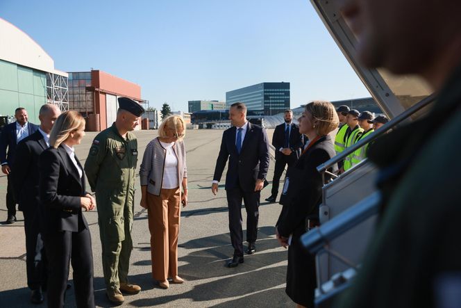 Wylot Prezydenta Karola Nawrockiego do USA.