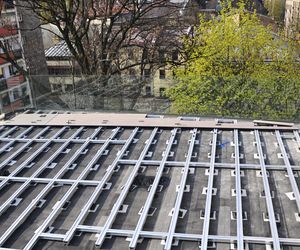 Remont tarasu dachowego w wielokondygnacyjnym apartamencie w centrum Krakowa