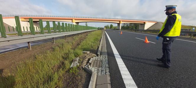 Skasował pożyczone BMW! Groźna kolizja pod Elblągiem!