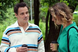 Barwy szczęścia odc. 3085. Beata (Anita Jancia), lekarz Karol Czubak (Jan Wieczorkowski)