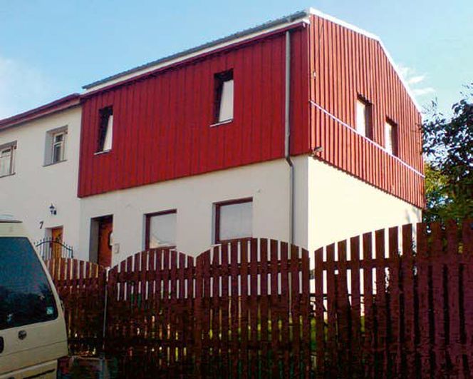 Dom po rozbudowie