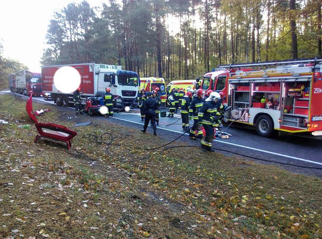 Wypadek w podbydgoskim Emilianowie! Droga jest całkowicie zablokowana!