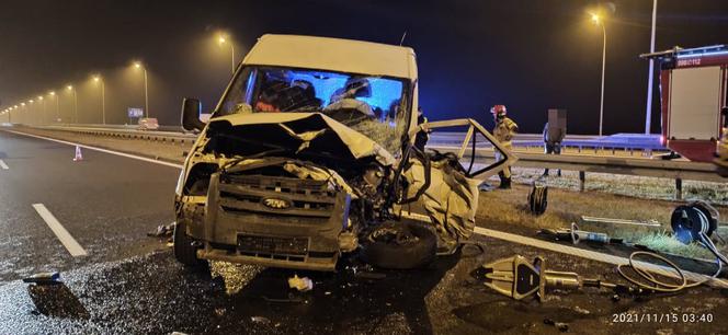 Wypadek na A4 w Gorliczynie [ZDJĘCIA]