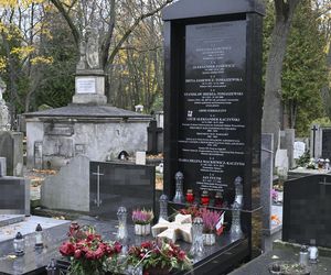 Grób rodziców Jarosława  Kaczyńskiego