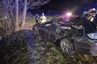Zginął młody kierowca. Tragiczny wypadek BMW w gminie Suchożebry!